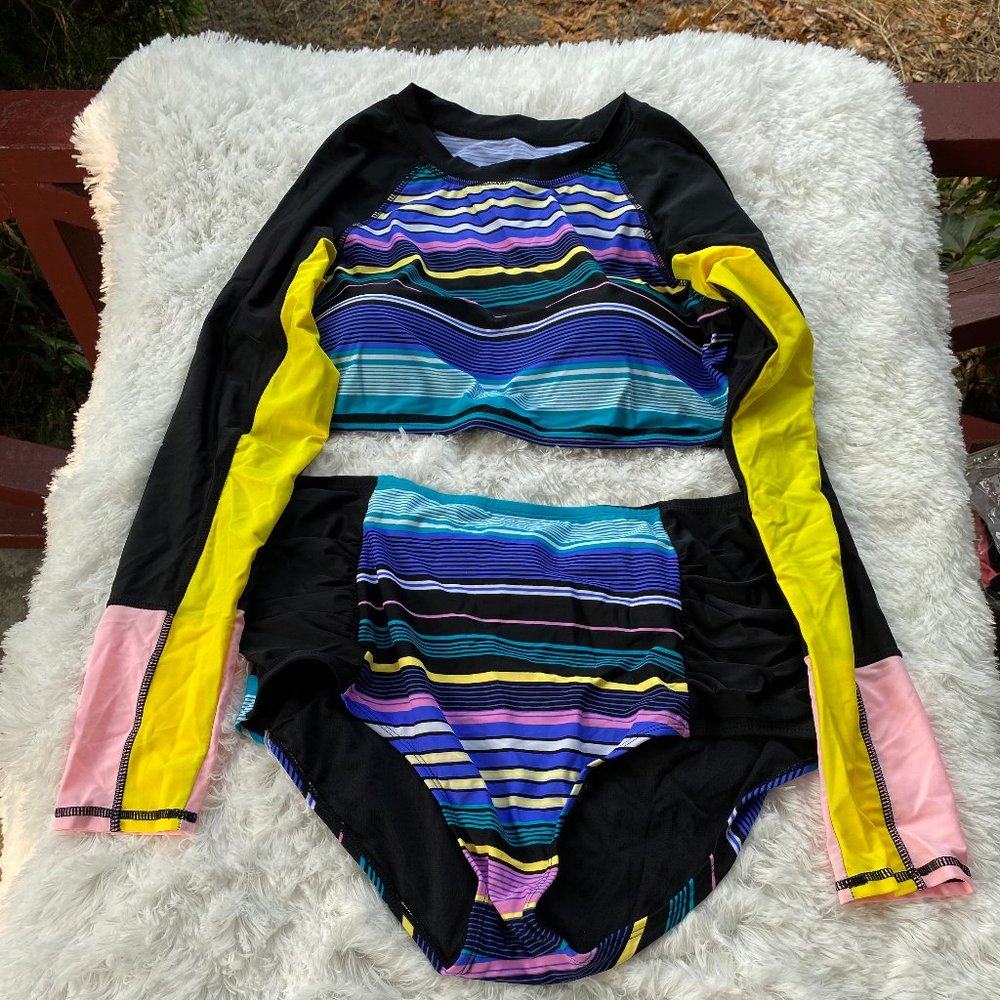 Brand New 2 Piece Body Suit ExcellentQuality 3x